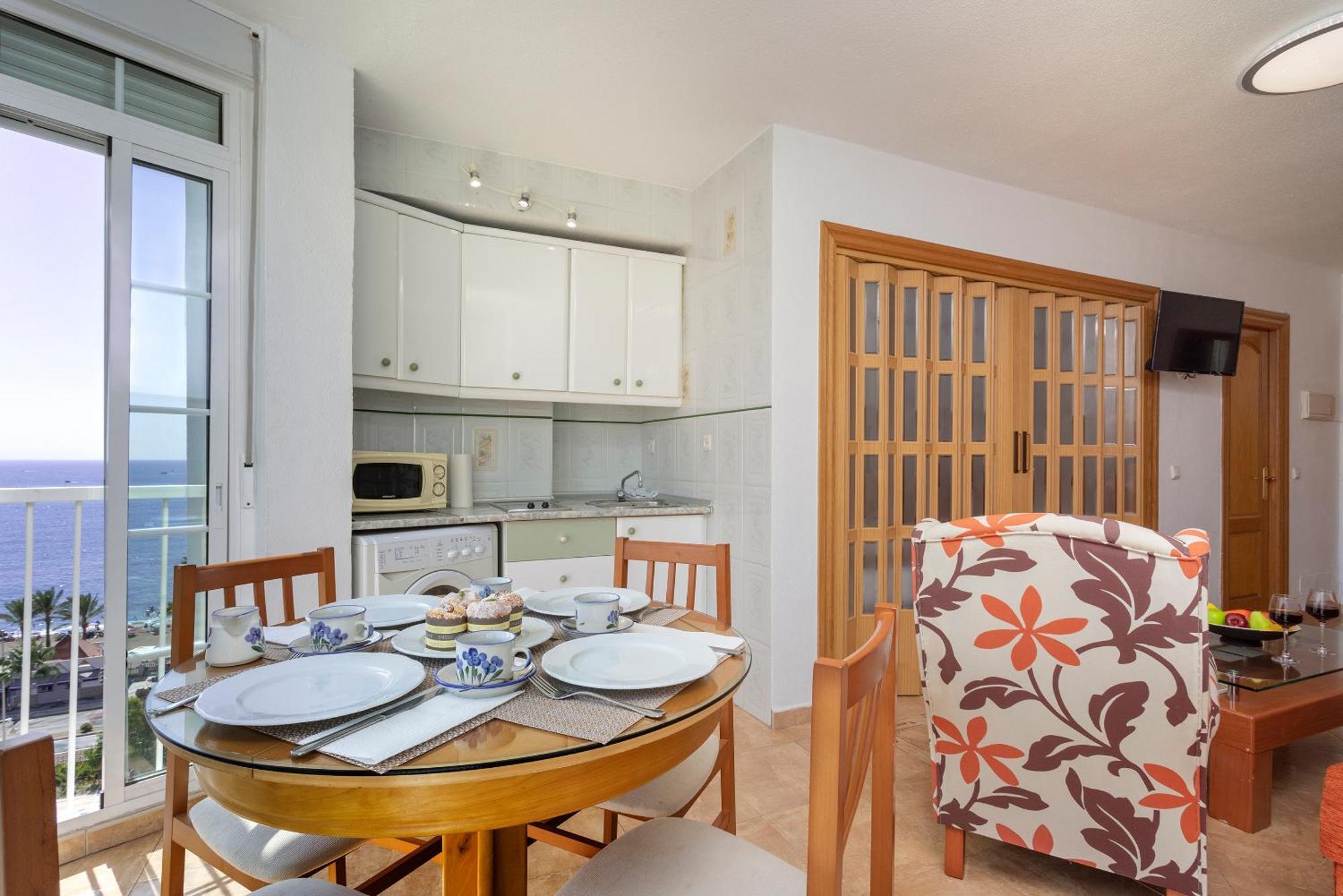 Apartamento Con Vistas Al Mar En Benalmádena Esterno foto